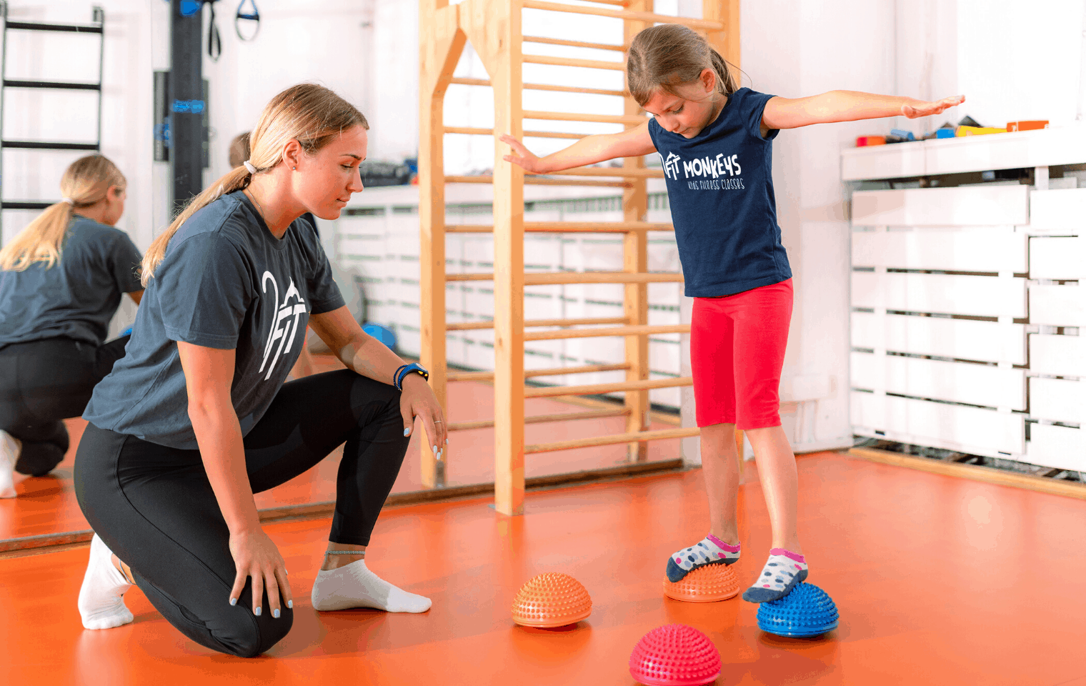 Children enjoying a Fit Monkeys PE lesson